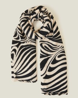Accessorize Swirl Print Blanket Scarf