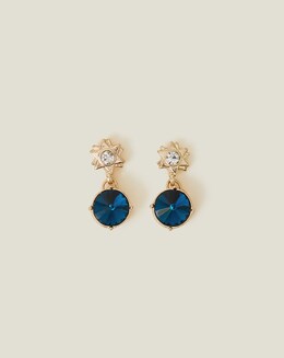 Accessorize Star Gem Drop Earrings