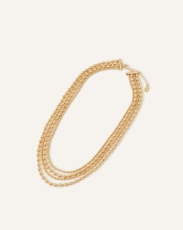 Accessorize Layered Beaded Necklace