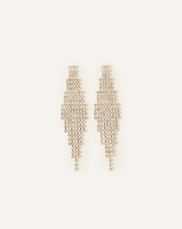 Accessorize Crystal Waterfall Earrings
