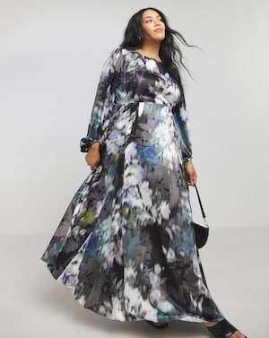Joanna Hope Satin Maxi Dress - Image 1