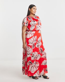 Joanna Hope Split Sleeve Dress