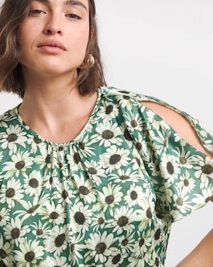 Joanna Hope Split Sleeve Maxi Dress - Image 2