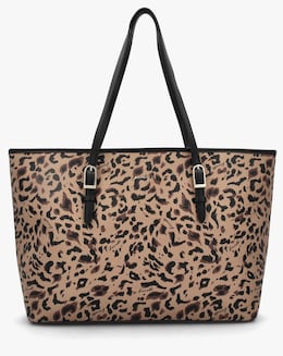 Fiorelli Etta Leopard Bucket Tote Bag