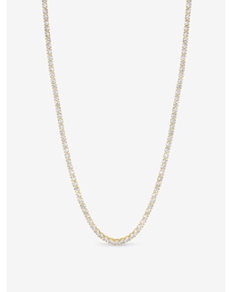 Jon Richard Gold Plated CZ Necklace