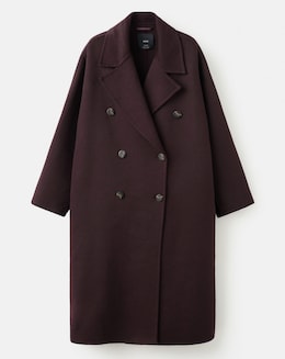 Mango Wool Mix Double Breasted Coat - Image