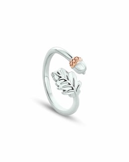 Clogau Royal Clogau Sterling Silver Oak Leaf Ring