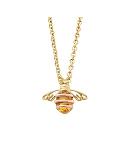 Clogau Honey Bee Gold and Citrine Pendant