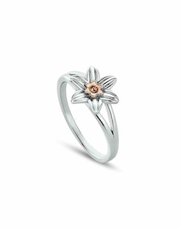 Clogau Nature's Wonder Sterling Silver Daffodil Ring