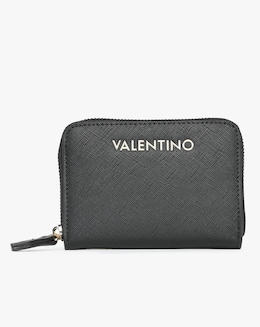 Valentino Bags Zero II Black Zip Around Purse
