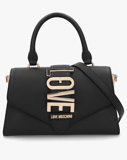 Love Moschino Love Bug Black Top Handle Bag