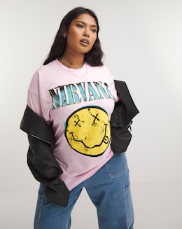 Pink Nirvana License Tee
