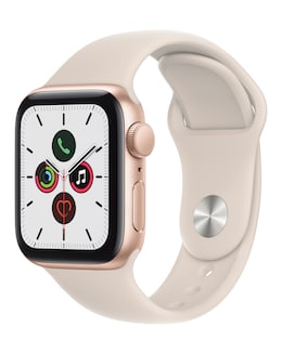 Apple Watch SE 40mm GPS Smart Watch - Gold/Starlight