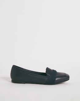 Aurora Twist Front Loafer Shoes Ex Wide Fit
