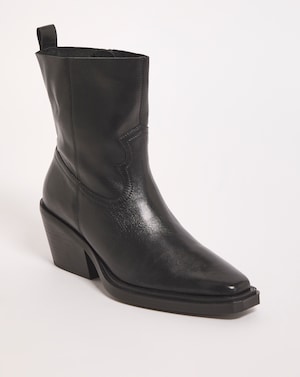 Ankle Western Boots Wide - Image 3