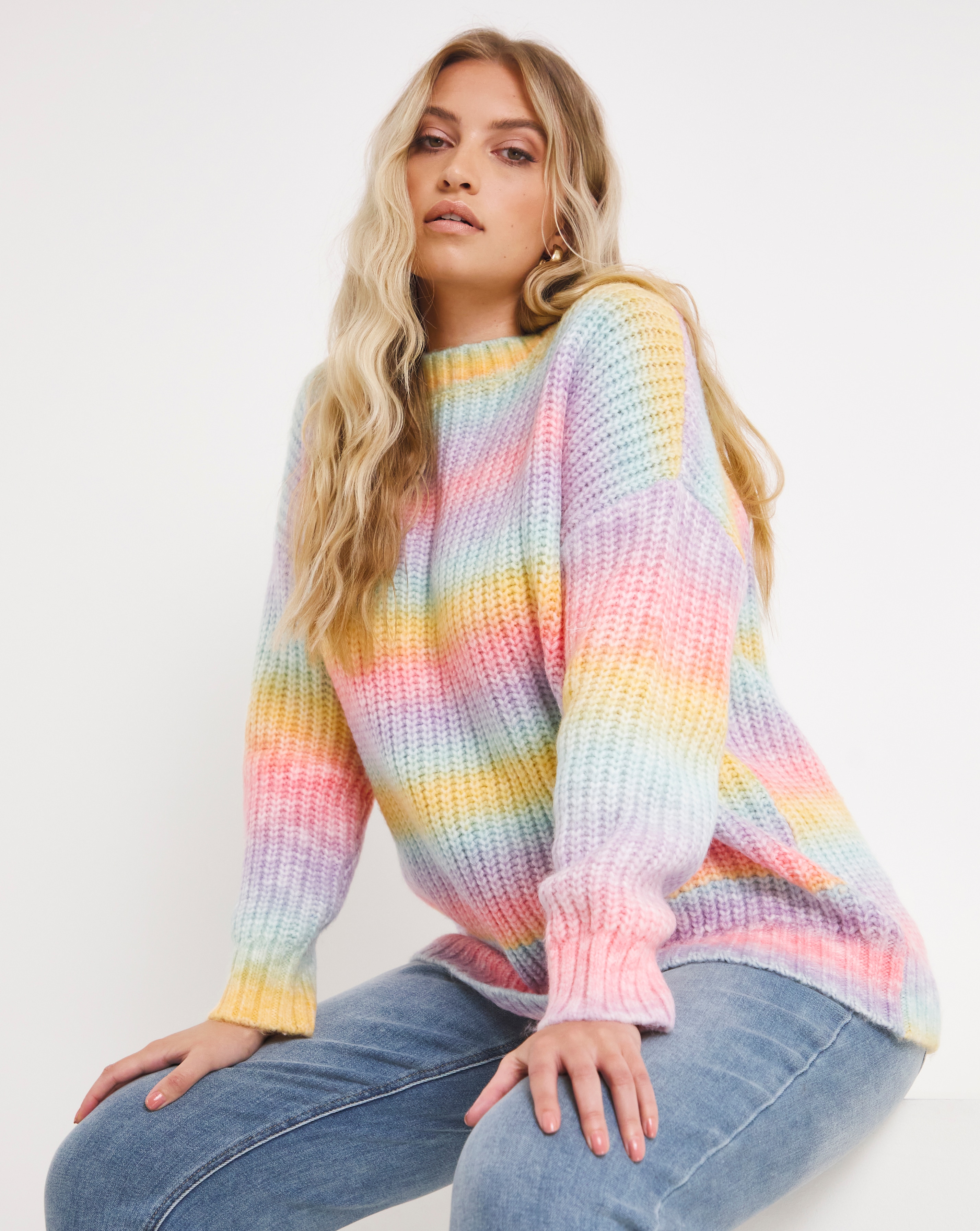 Longra Women Jumper Crewneck Jumper Sweater,Womens Clothing Christmas Long Sleeve Round Neck Knitting Casual Tops Shirt 