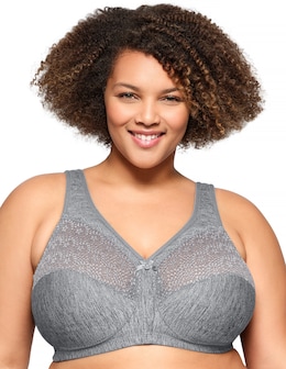 Glamorise Plus Size MagicLift Moisture Control Bra 1064