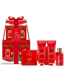 The Luxury Bathing Company Wild Fig &amp; Cranberry Stack Set