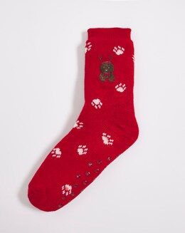 Chelsea Peers Fluffy Xmas Ollie Bed Socks