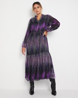 Jo by Joanna Hope Stripe Print Midi Dress