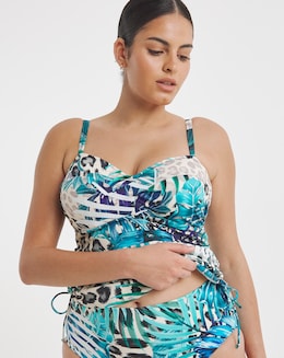 Fantasie Kabini Oasis Twist Front Wired Tankini Top