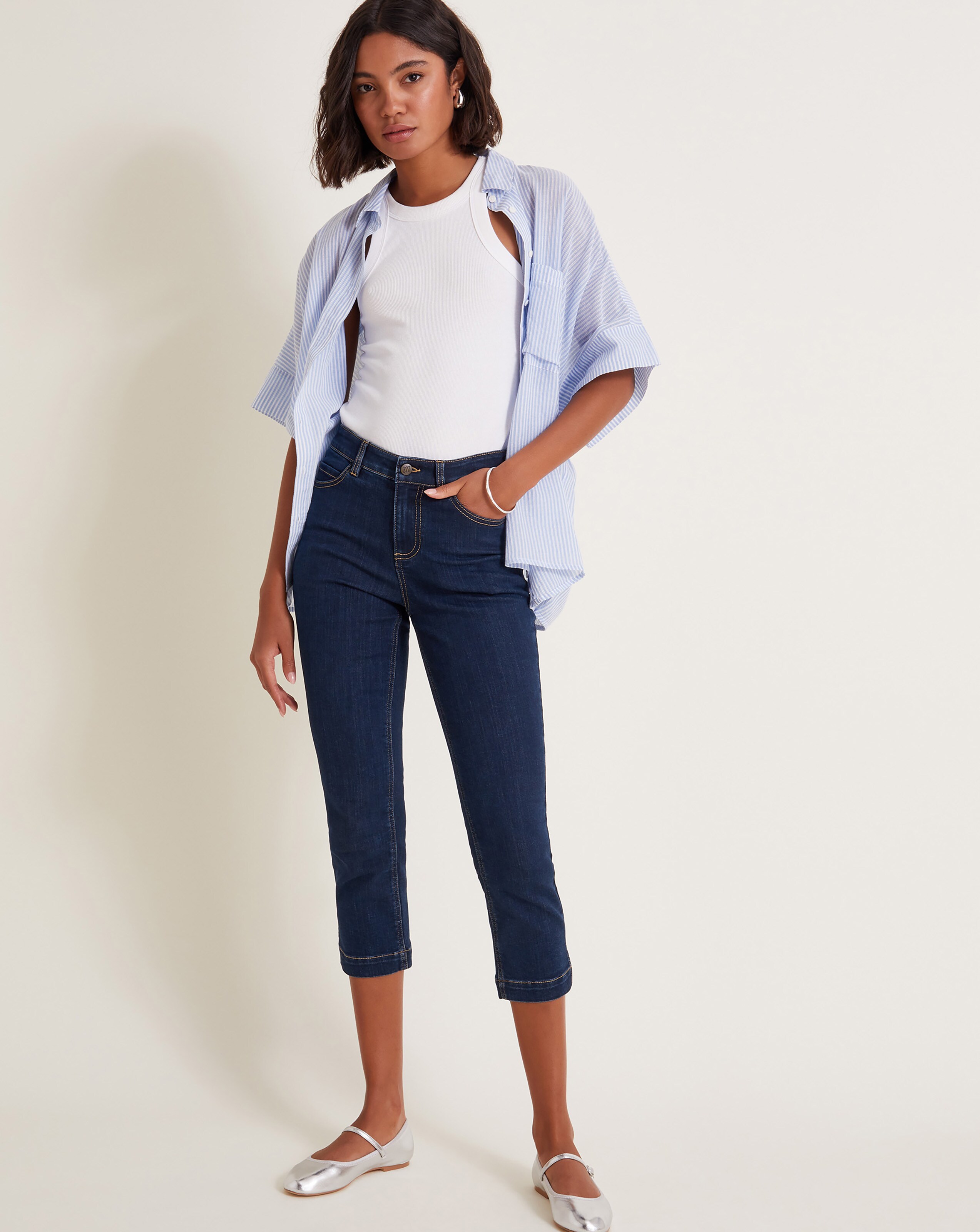 Simply be cropped trousers sale