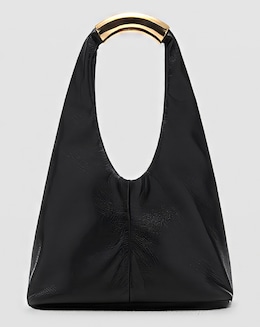 Mango Metal Top Handle Bag