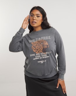Brooklyn Cheetahs Slogan Sweatshirt
