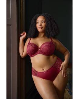 Sculptresse by Panache Estel Full Cup Wired Bra Cherry Red