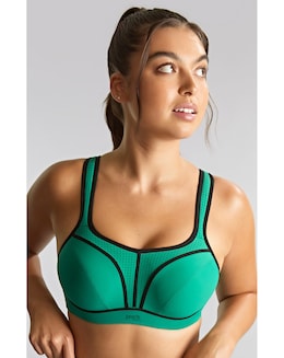 Panache Power High Impact Wired Sport Bra Green