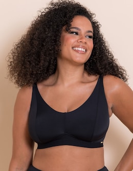 Curvy Kate Zen Non-Wired Non-Padded Bralette Black
