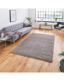 Think Rugs Sierra Plain Shaggy Rug