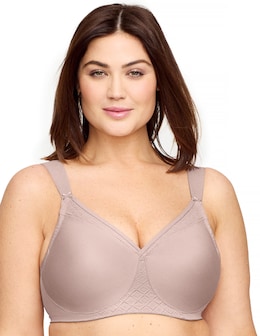 Glamorise Plus Size MagicLift Seamless T-Shirt Bra 1080