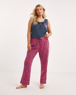 Joe Browns Animal Vest Pyjama Set