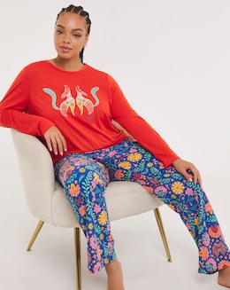 Joe Browns Folk Fox PJ Set