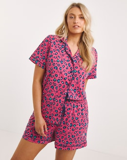 Joe Browns Animal Revere Pyjama Shortie Set