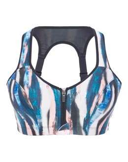 Dorina Curves Powell Zip Sports Bra