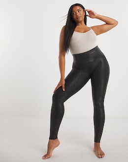 Spanx Medium Control Faux Leather Leggings
