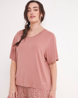 Calvin Klein Modal Crew Neck Tee Shirt