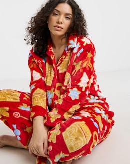 Pretty Secrets Fleece Family PJs- LADIES - Image