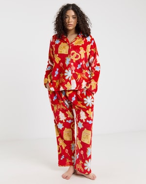 Pretty Secrets Fleece Family PJs- LADIES - Image 2