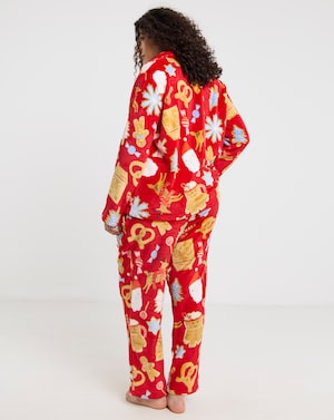 Pretty Secrets Fleece Family PJs- LADIES - Image 4