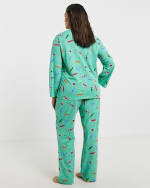 Sweet Print Value Long Sleeve PJ Set - Image 4