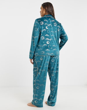 Chelsea Peers Button Up Pyjama Set - Image 2