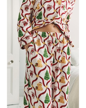 Chelsea Peers Button Up Long PJ Set - Image 3