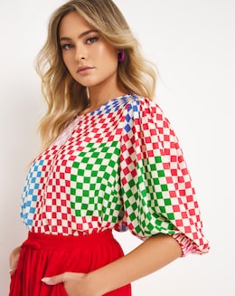 Twisted Wunder Jo Jo Blouse