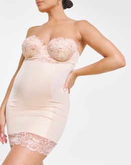 MAGISCULPT Ella Lace Firm Control Multiway Shapewear Slip - Blush