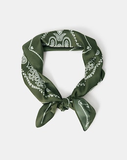 Accessorize Square Satin Bandana Scarf