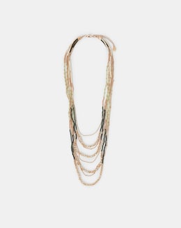 Accessorize Mix Bead Layered Necklace