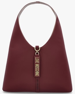 Love Moschino Subtle Burgundy Shoulder Bag